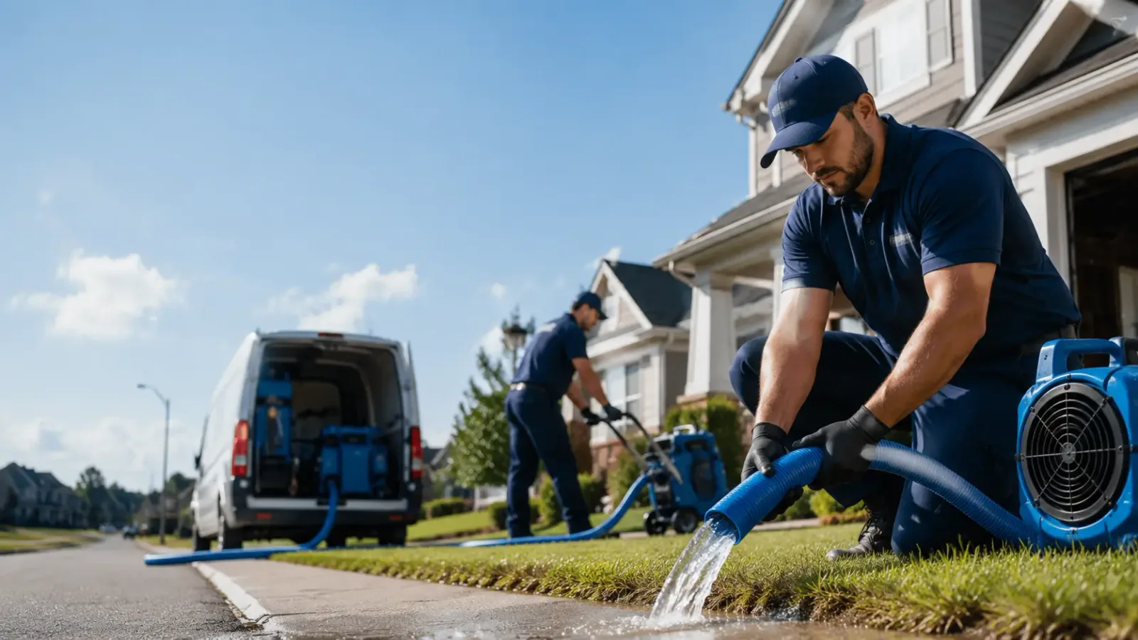 Flood Damage Restoration in New Edinburg, AR
